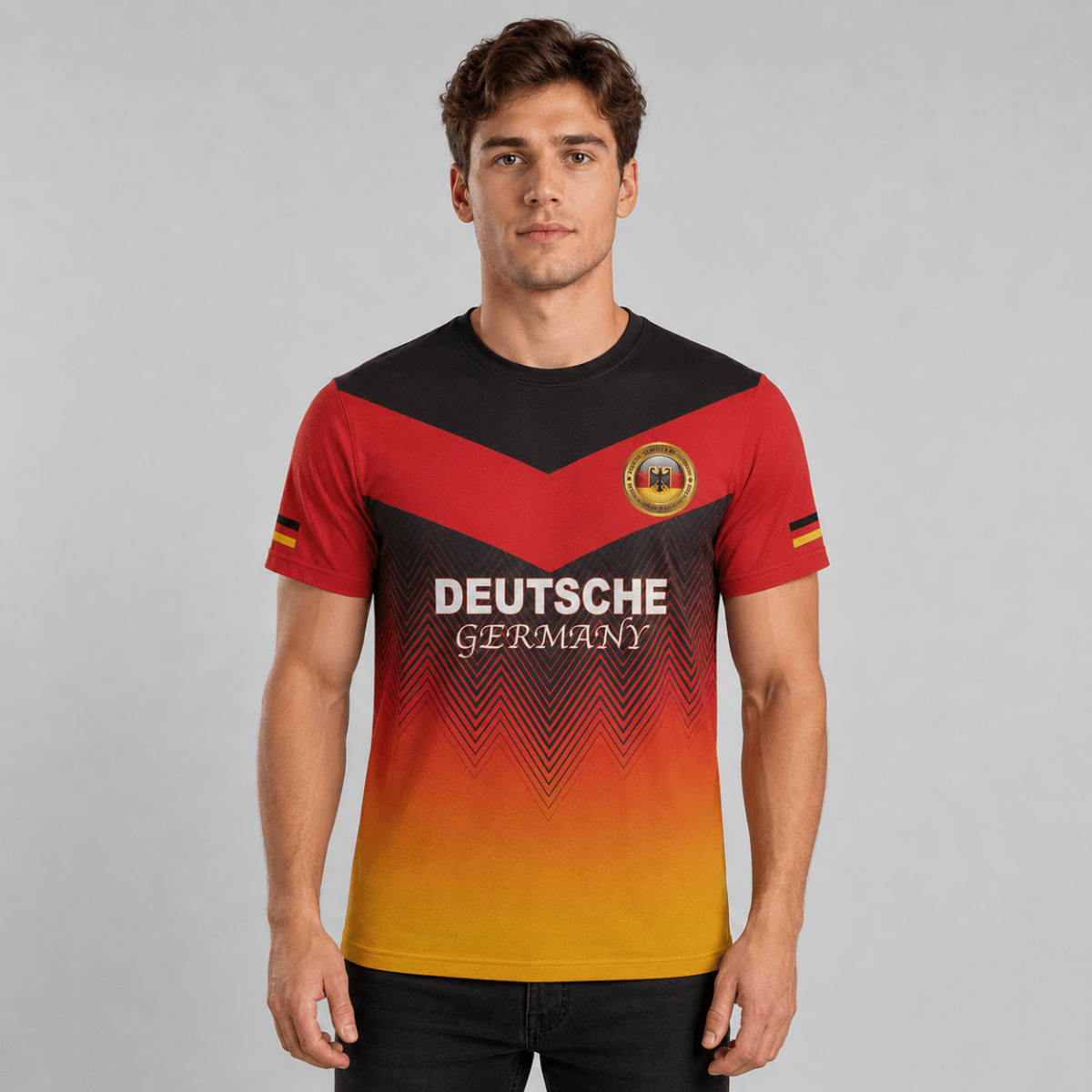 Leo Germany National Colours Men's Football Jersey WM 2026