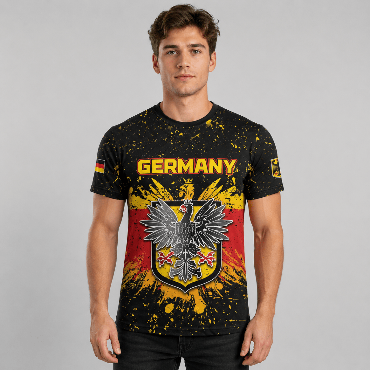 Max Germany Tradition Men's Football Jersey WM 2026