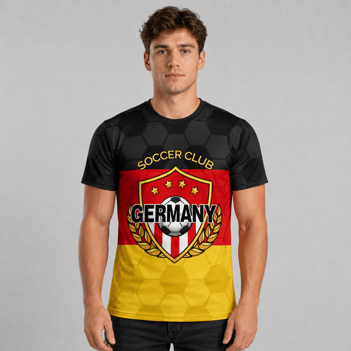 Max Germany Tradition Men's Football Jersey WM 2026