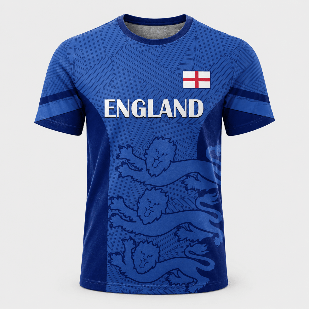 Owen England Blue Men's Football Shirt WM 2026