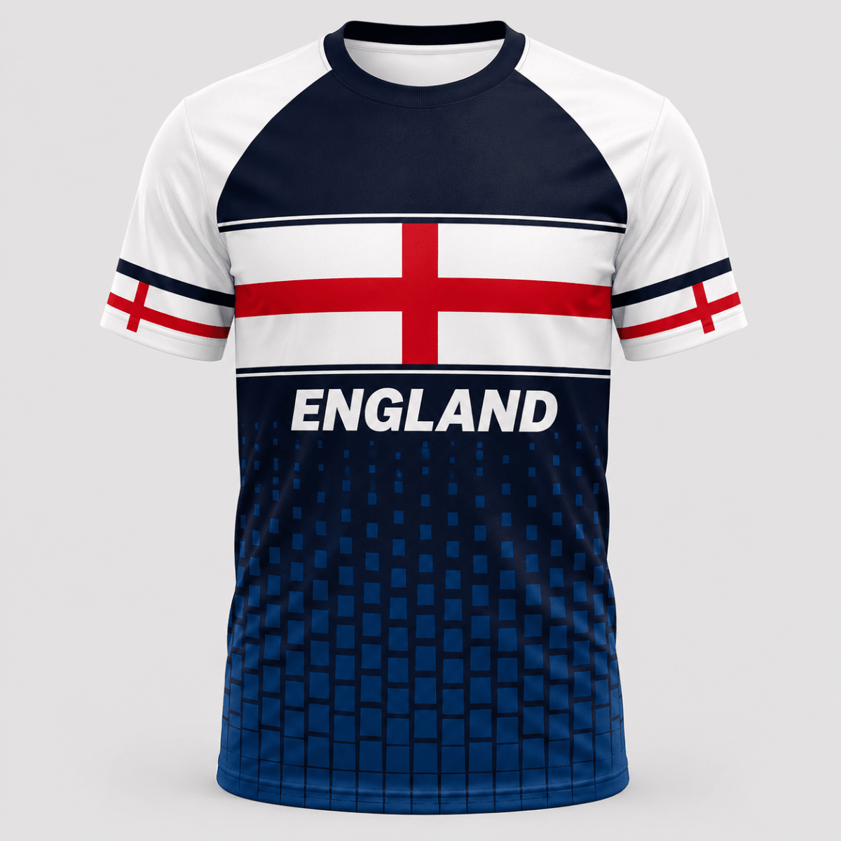 Marco England Cross Design Men's Football Shirt WM 2026