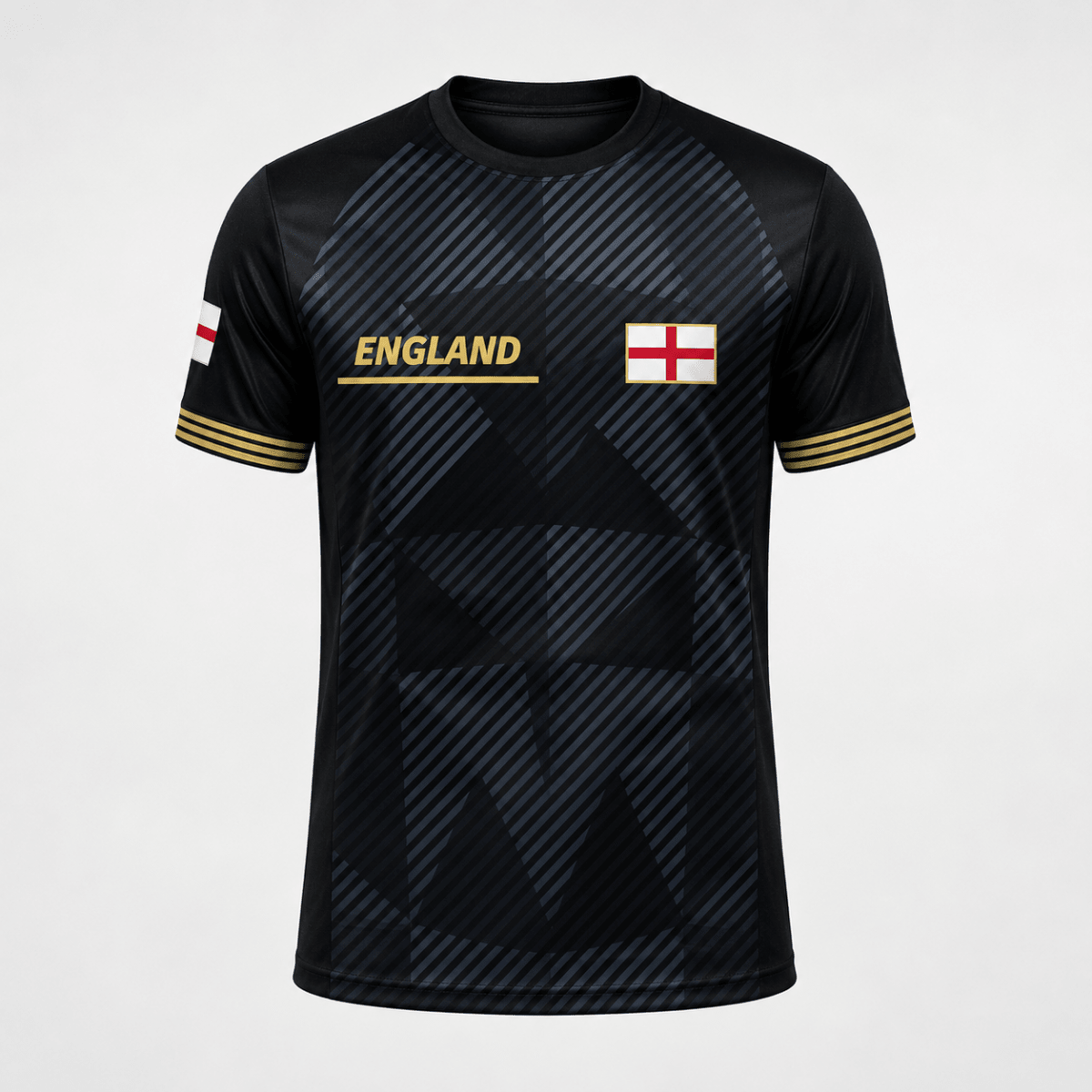 Blake England Black Men's Football Shirt WM 2026