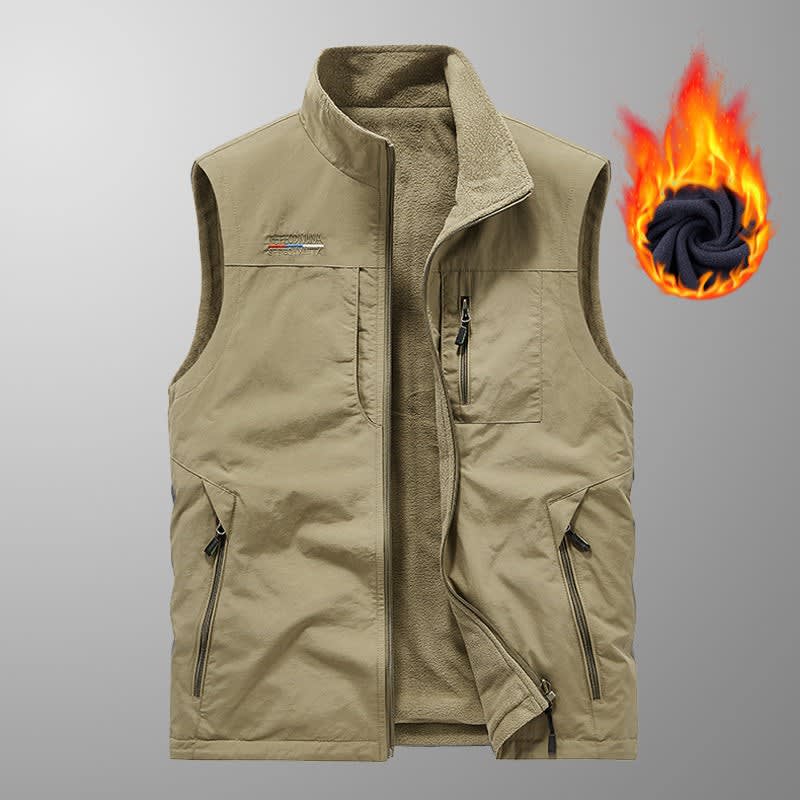 Theodore Windproof Fleece Vest_1