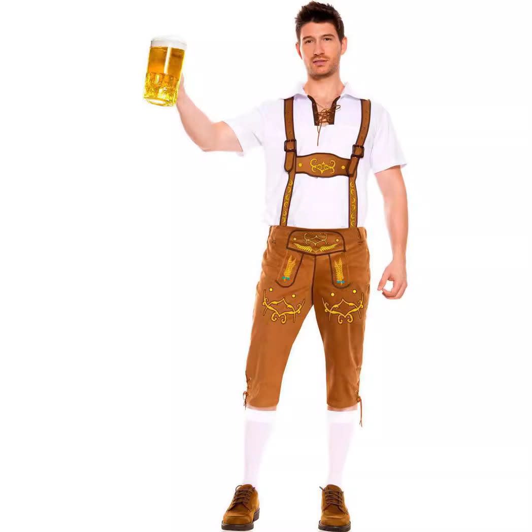 Kirk Oktoberfest Lederhosen Shorts Costume Set_2