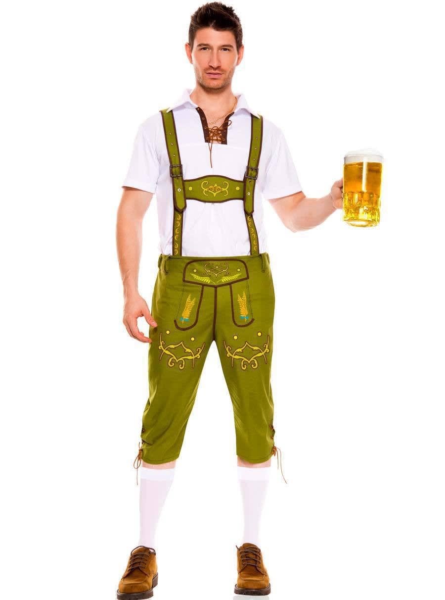 Kirk Oktoberfest Lederhosen Shorts Costume Set_6