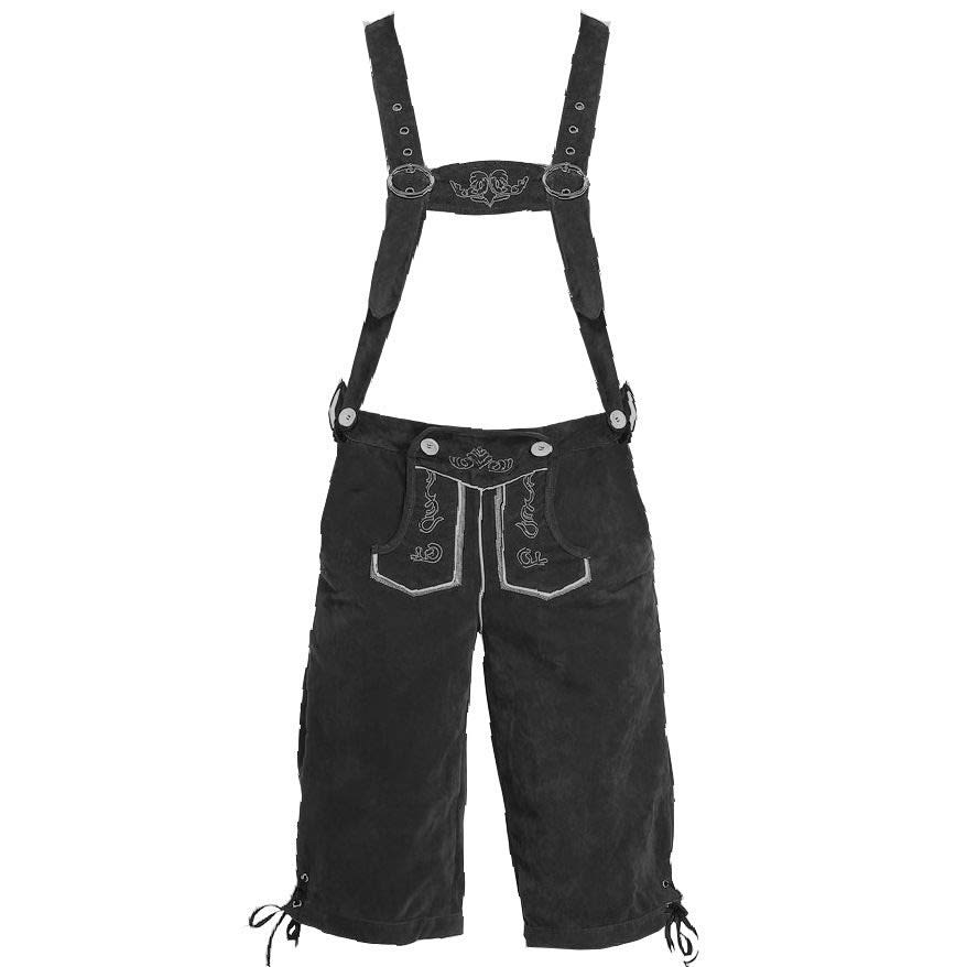 Sean Lederhosen Shorts And Felt Hat Set_7