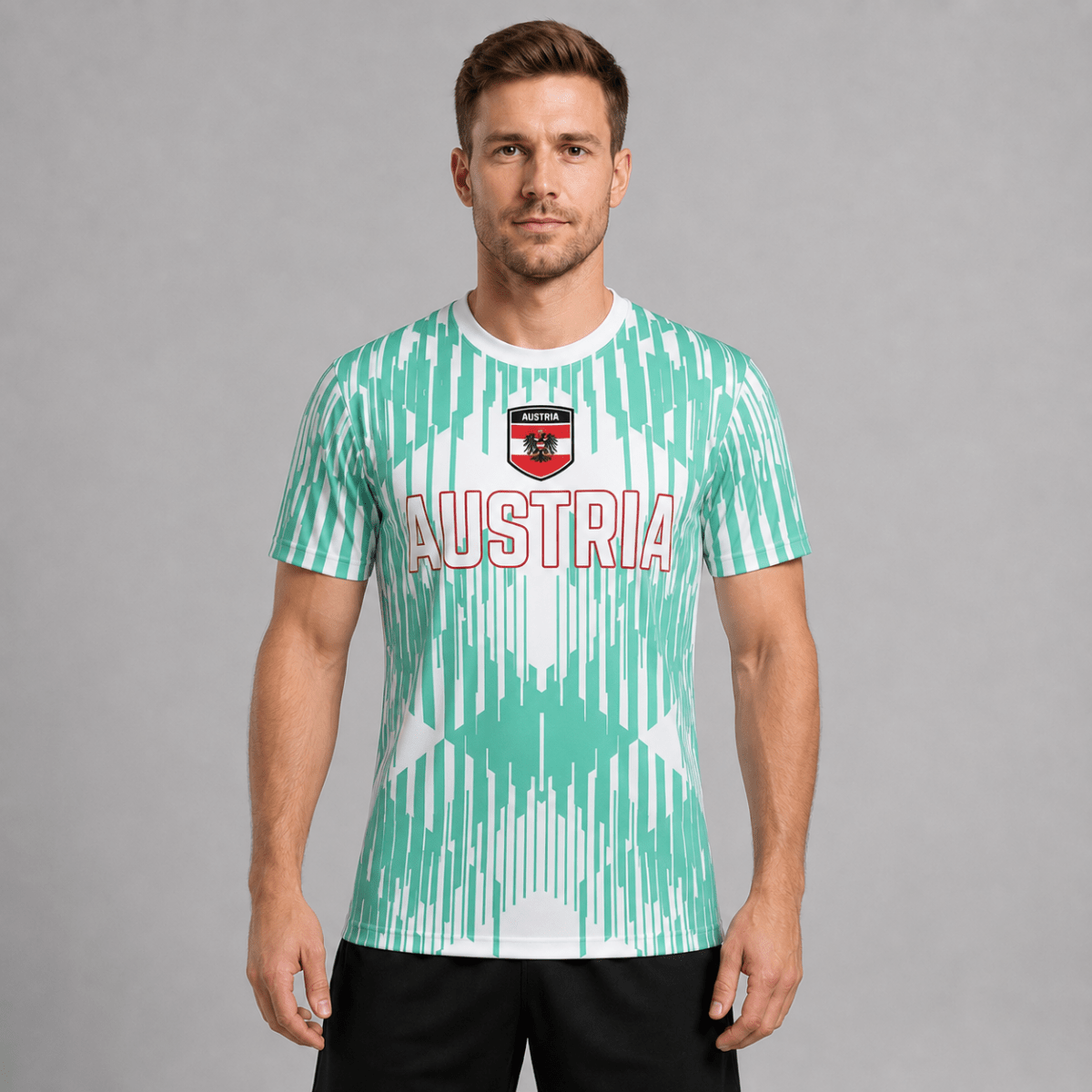 Kai Austria Three-Colour Edition Men's Football Jersey WM 2026