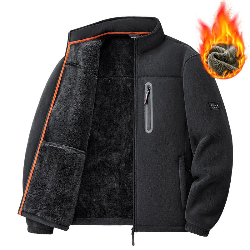Victor Windproof Sherpa Fleece Jacket_5