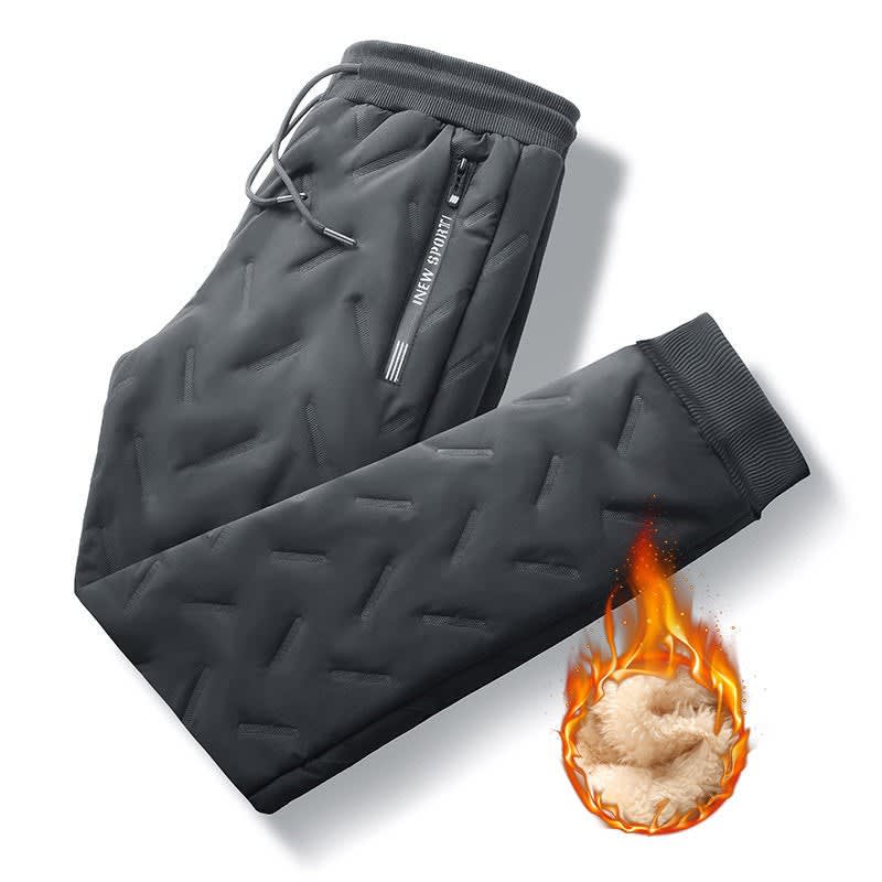 Wayne Quilted Sherpa Fleece Joggers_2