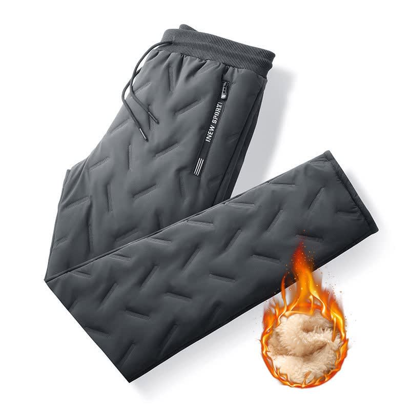 Wayne Quilted Sherpa Fleece Joggers_7
