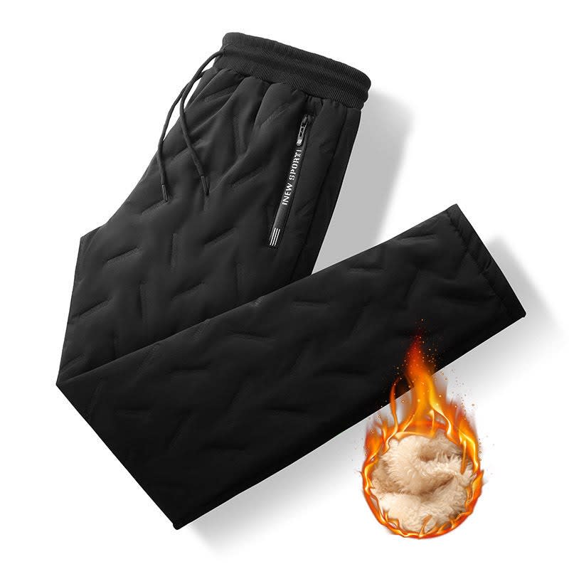 Wayne Quilted Sherpa Fleece Joggers_8