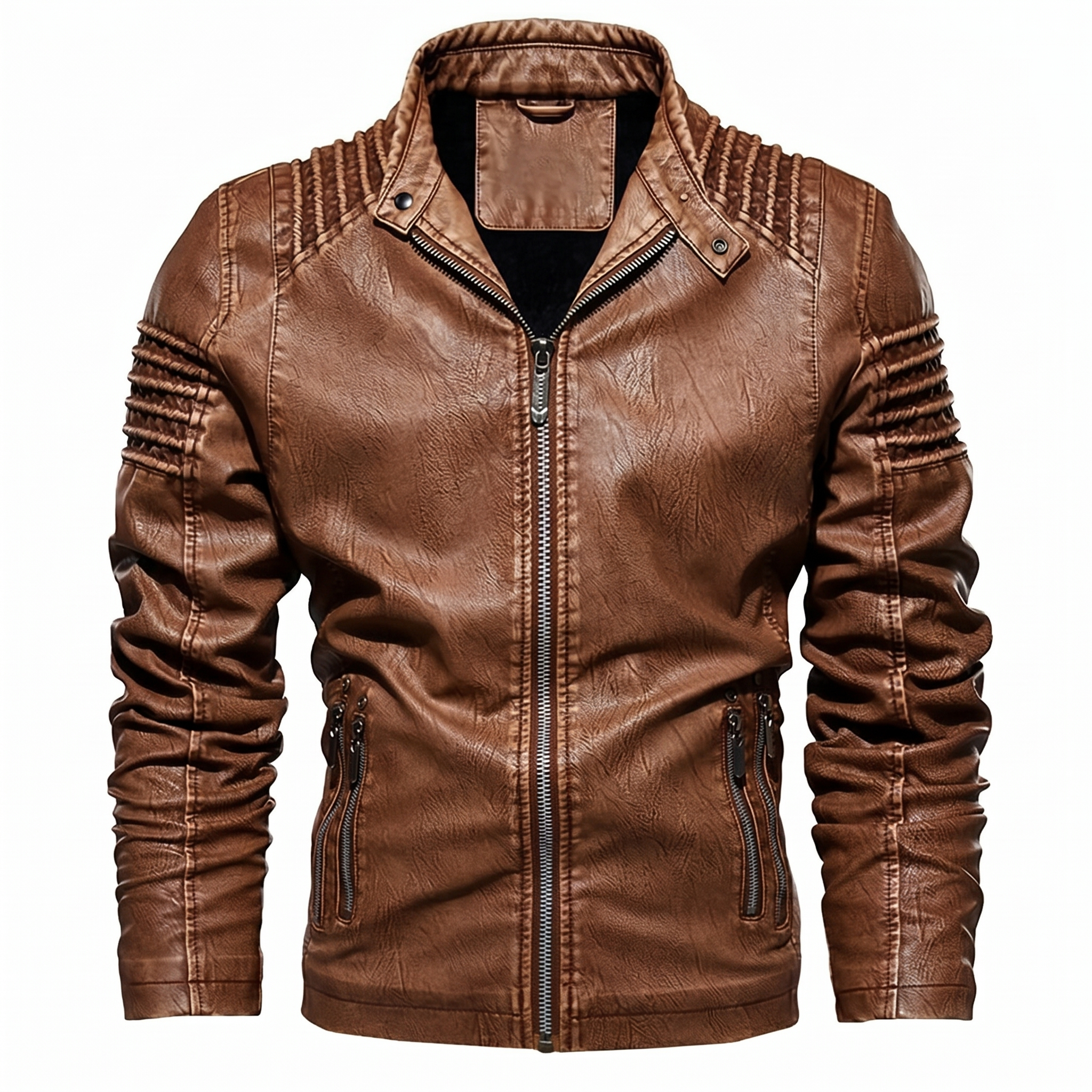 Men's Kingdom Quilted Leather Jacket