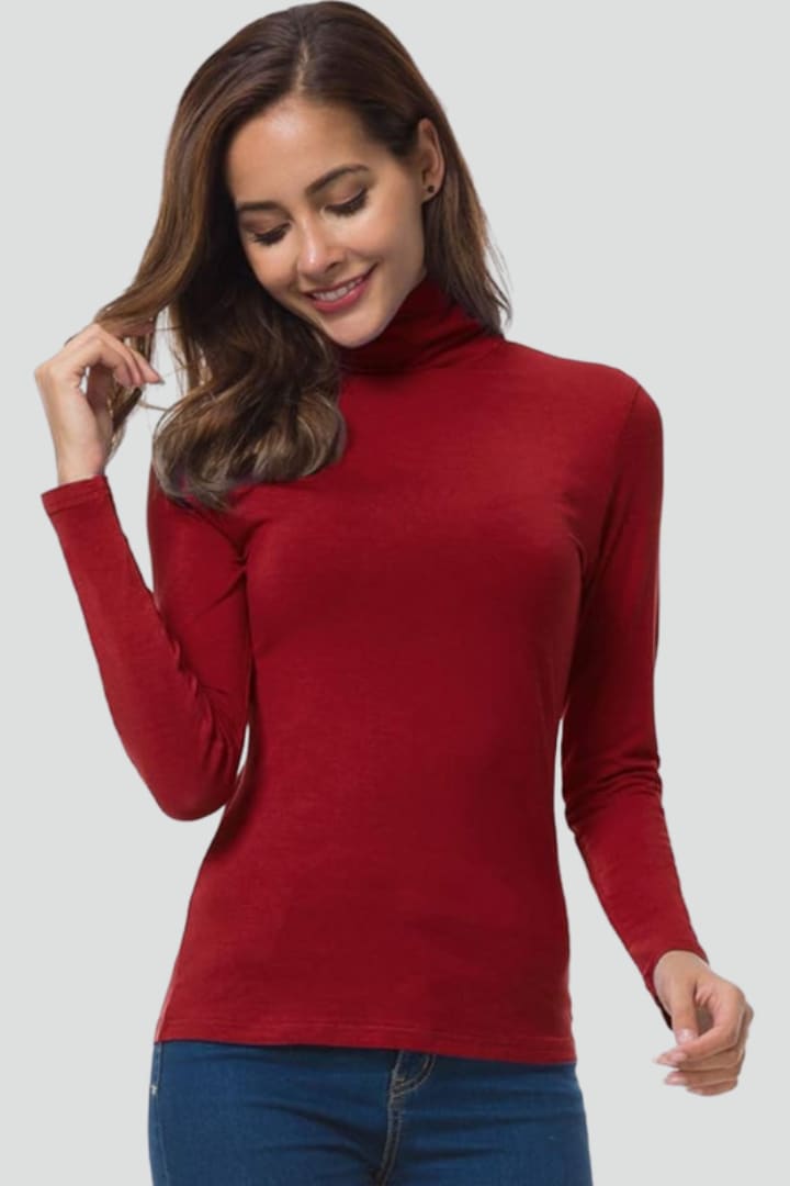 Gabriella Slim Fit Knit Turtleneck_3