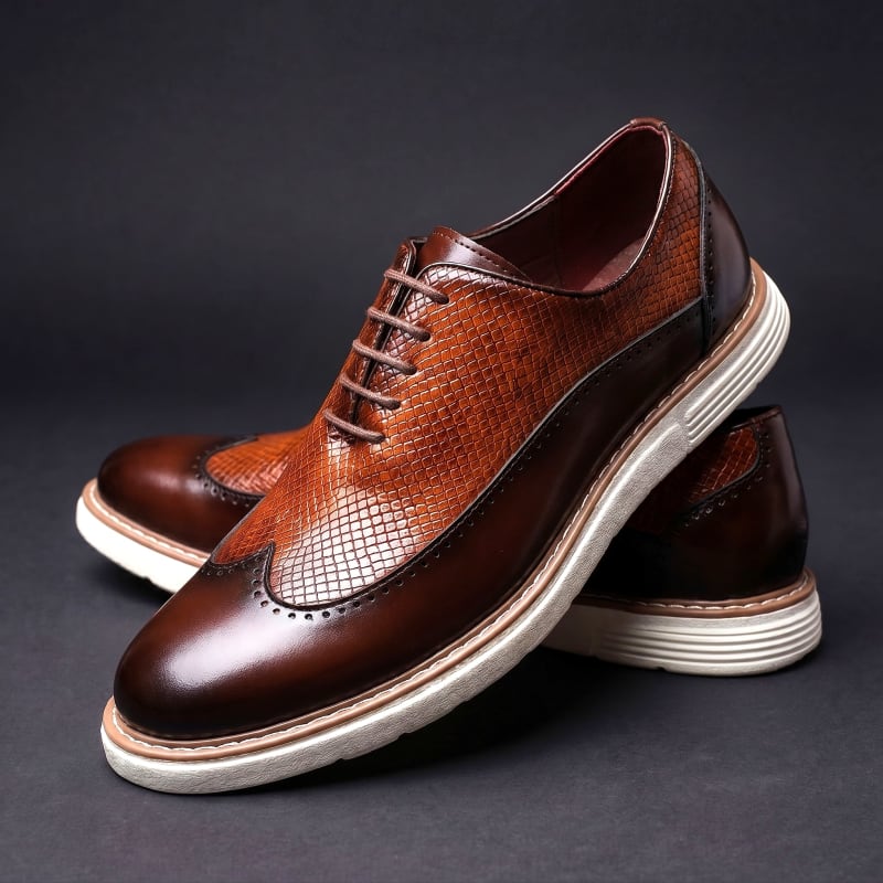 Elton Wingtip Brogue Oxford Shoes_1