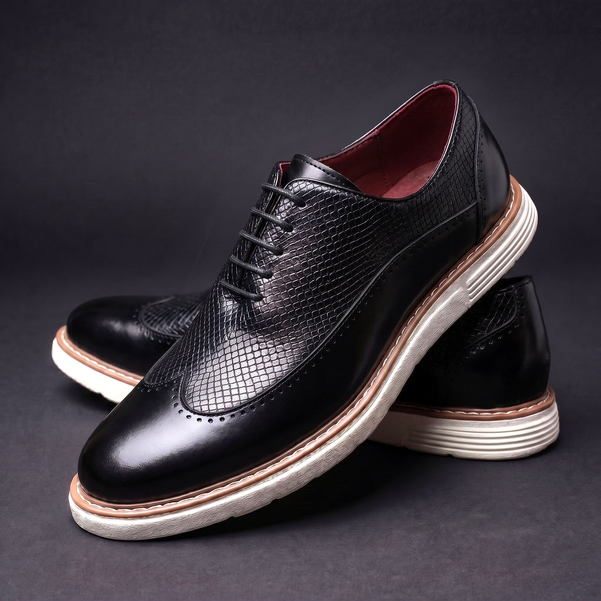 Elton Wingtip Brogue Oxford Shoes_5