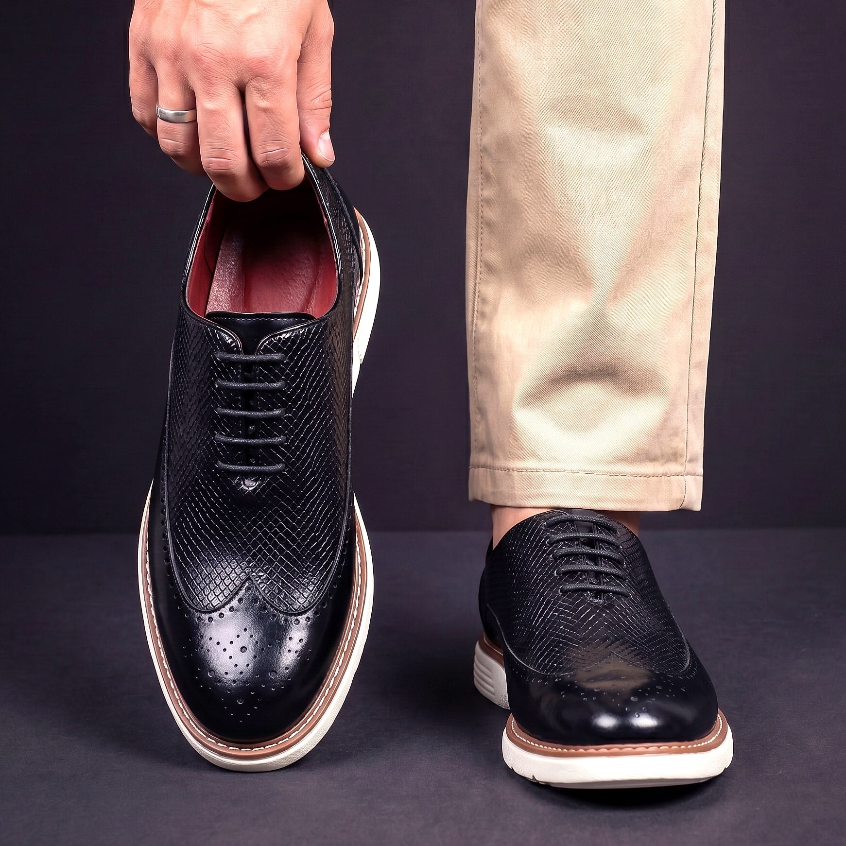 Elton Wingtip Brogue Oxford Shoes_8