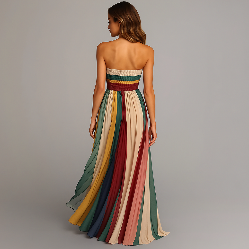 Scarlett Hayes Pleated Maxi Dress