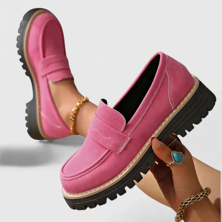 Audrey Stone Orthopedic Comfort Loafers