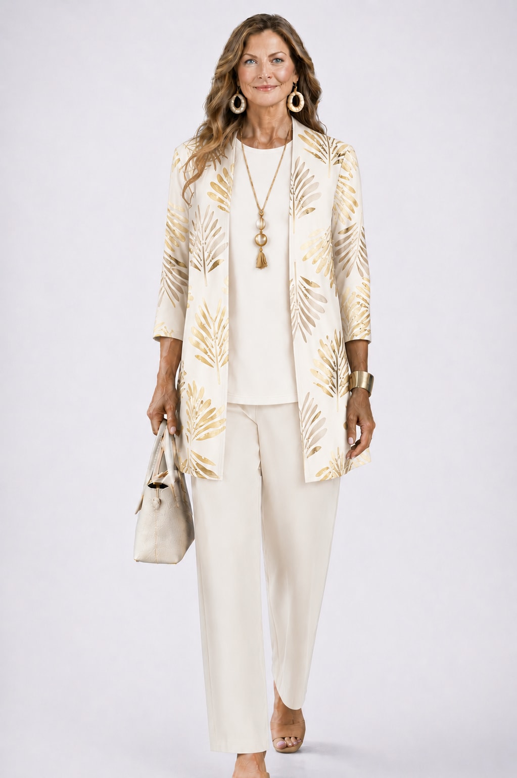 Emilia Printed Three Piece Pant Suit_17