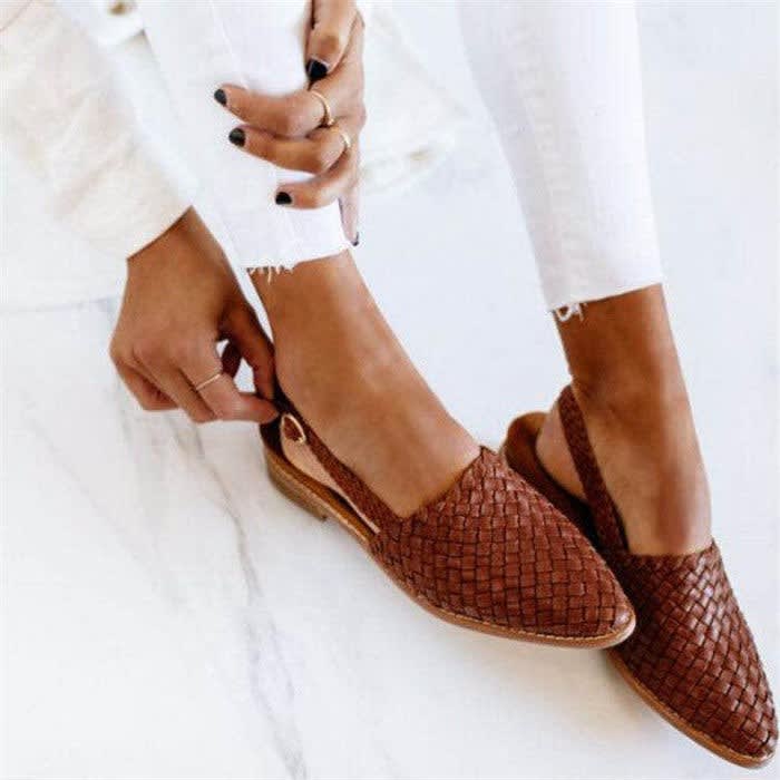 Helle Woven Slingback Flats_4