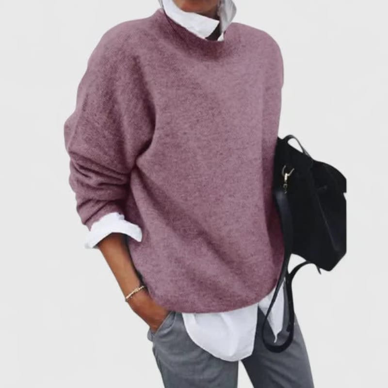 Eugenie Oversized Mock Neck Sweater_1