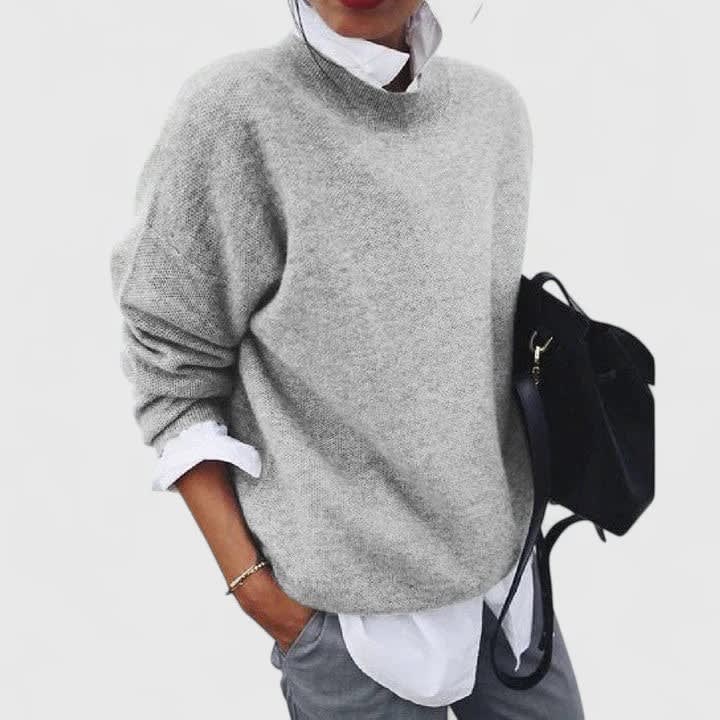 Eugenie Oversized Mock Neck Sweater_4