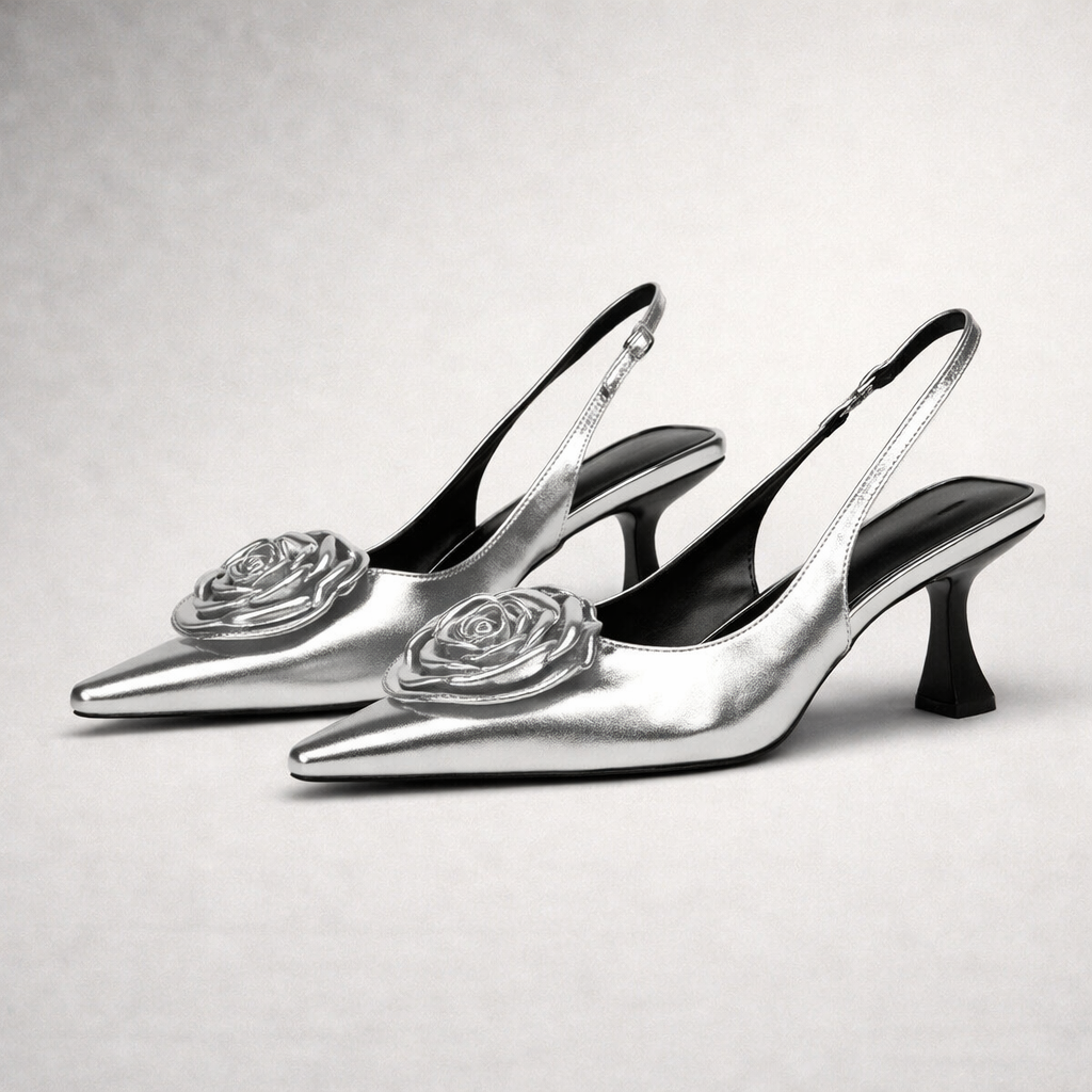 Juliette Pointed Kitten Heel