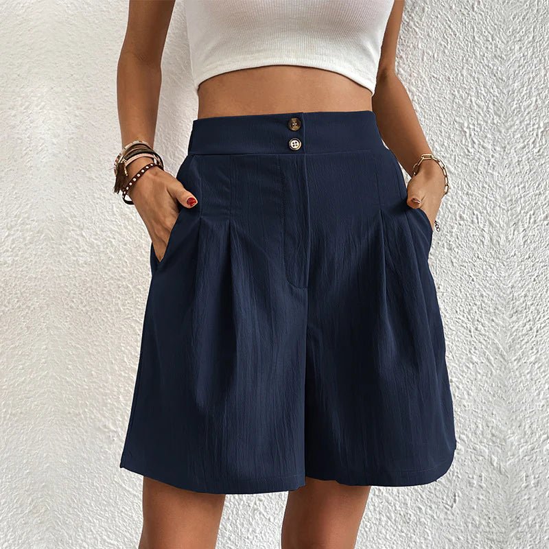 Claire Sullivan Breathable Wide Leg Shorts