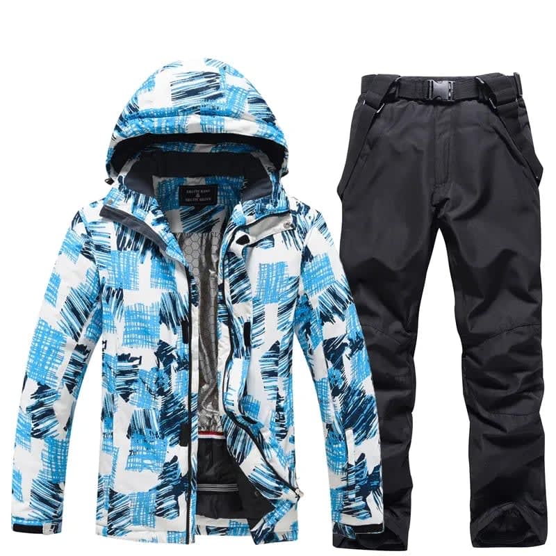 Jamie Printed Ski Jacket and Snow Pants Set_1