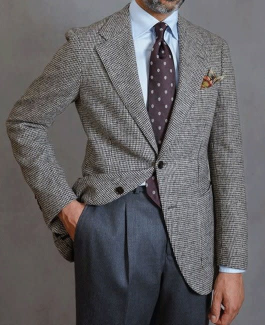 Nikolai Glen Check Tailored Blazer_3