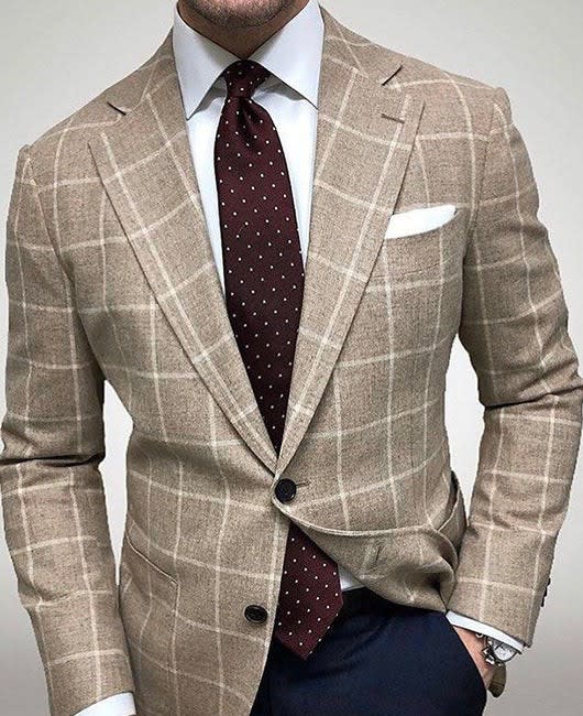 Nikolai Glen Check Tailored Blazer_7