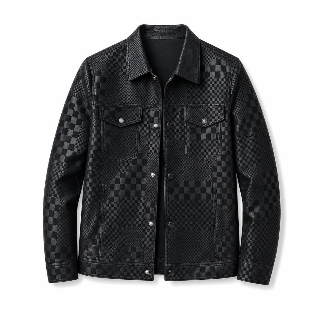 Carlton Checkerboard Shirt Jacket_3