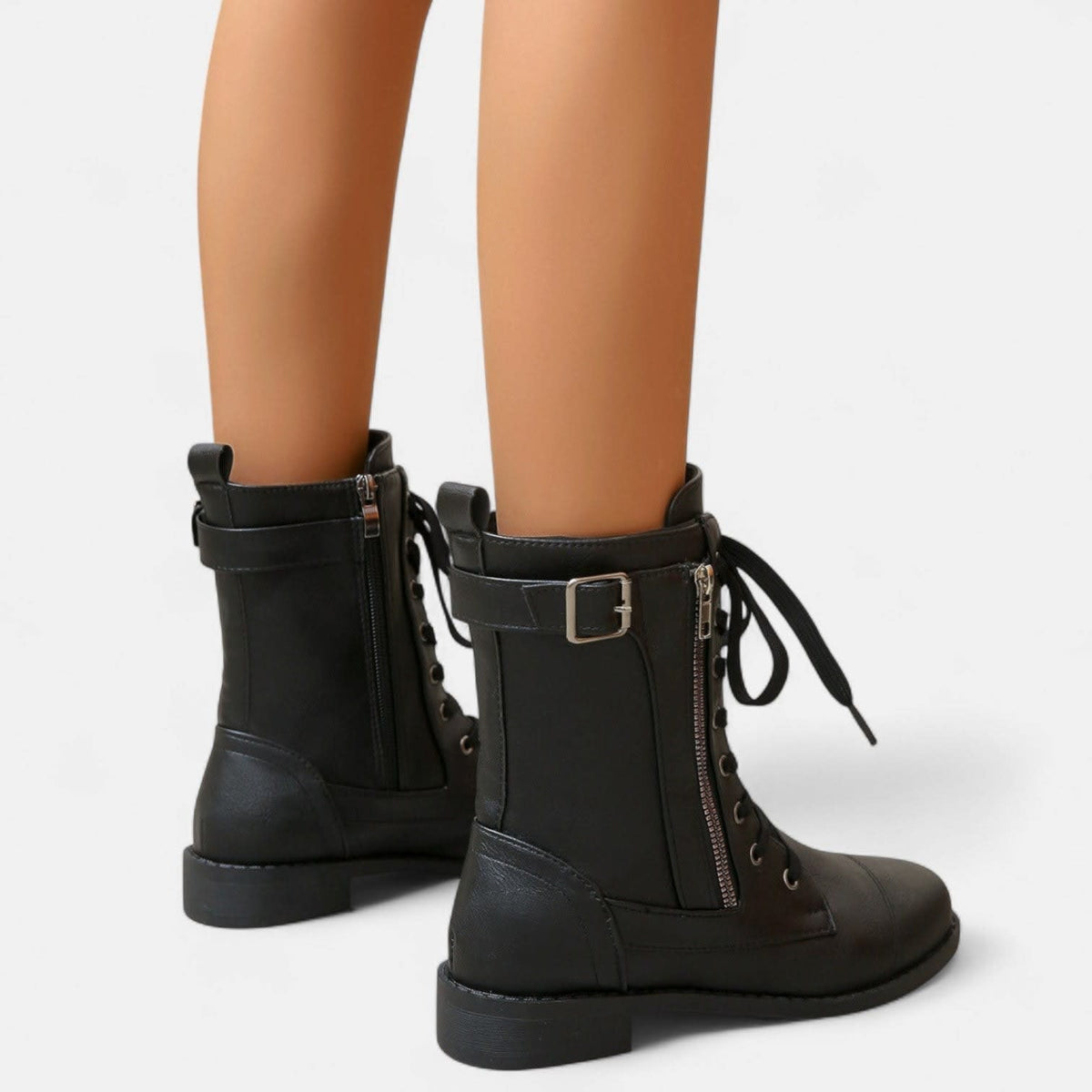 Nessa Lace Up Combat Boots_3