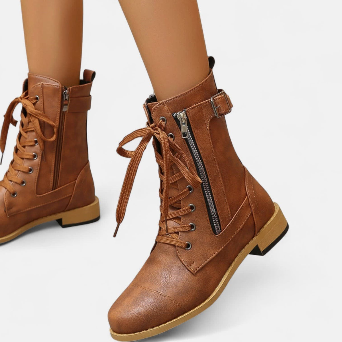Nessa Lace Up Combat Boots_6