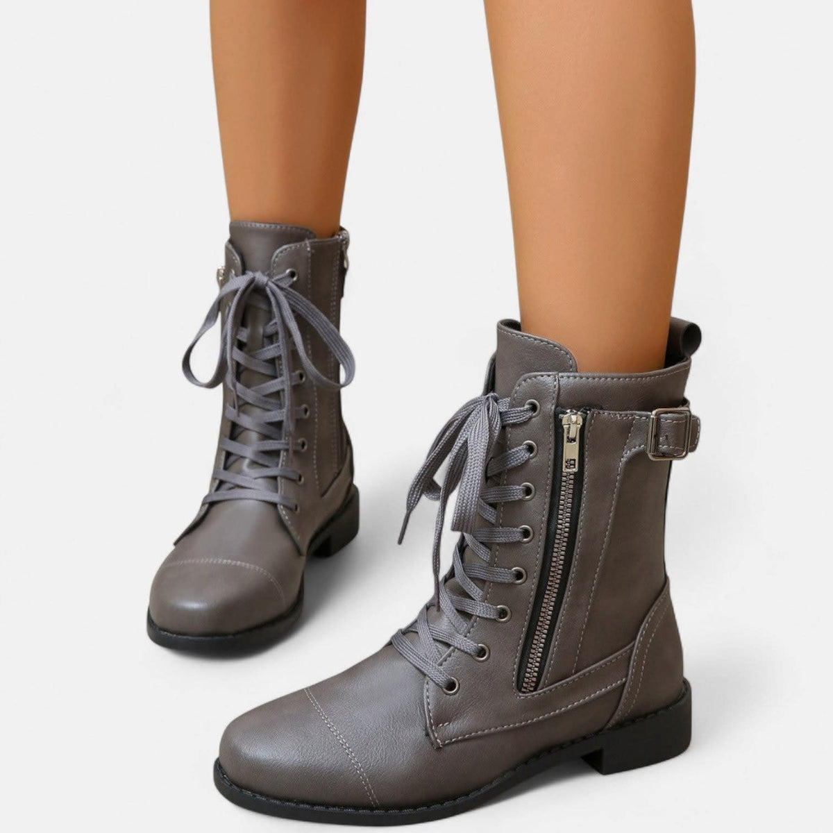 Nessa Lace Up Combat Boots_7