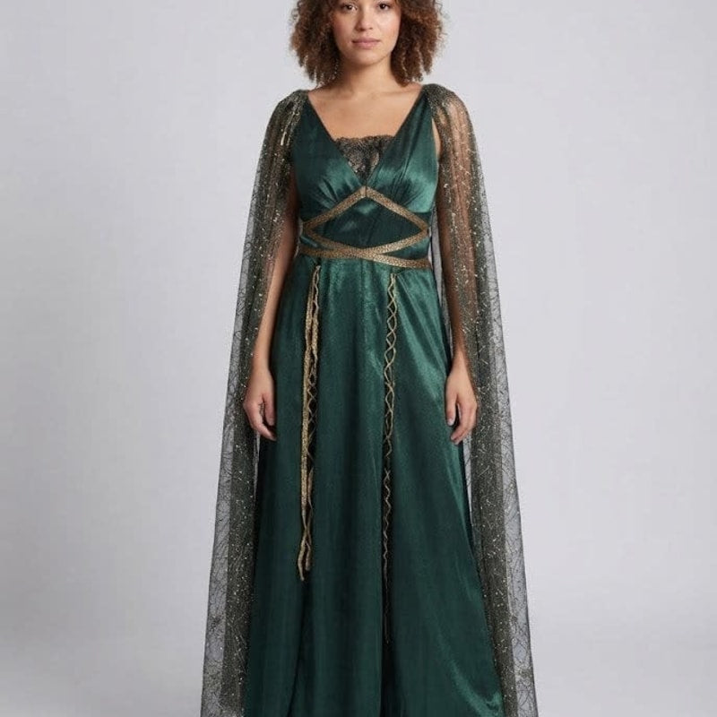 Sabine Caped Goddess Costume Dress_1