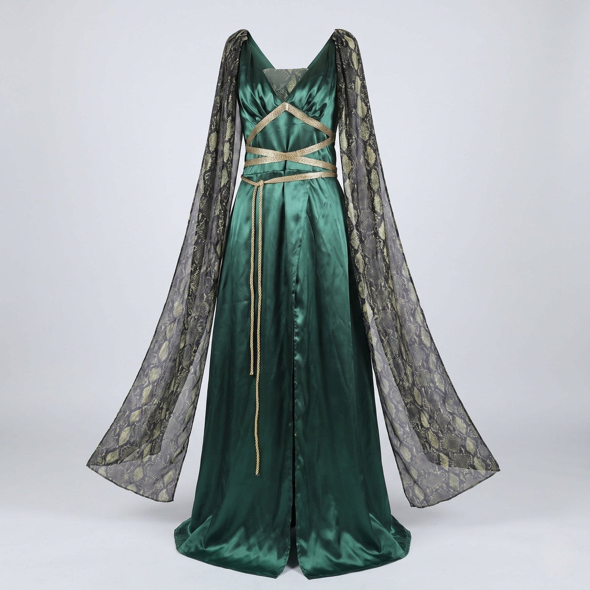 Sabine Caped Goddess Costume Dress_4