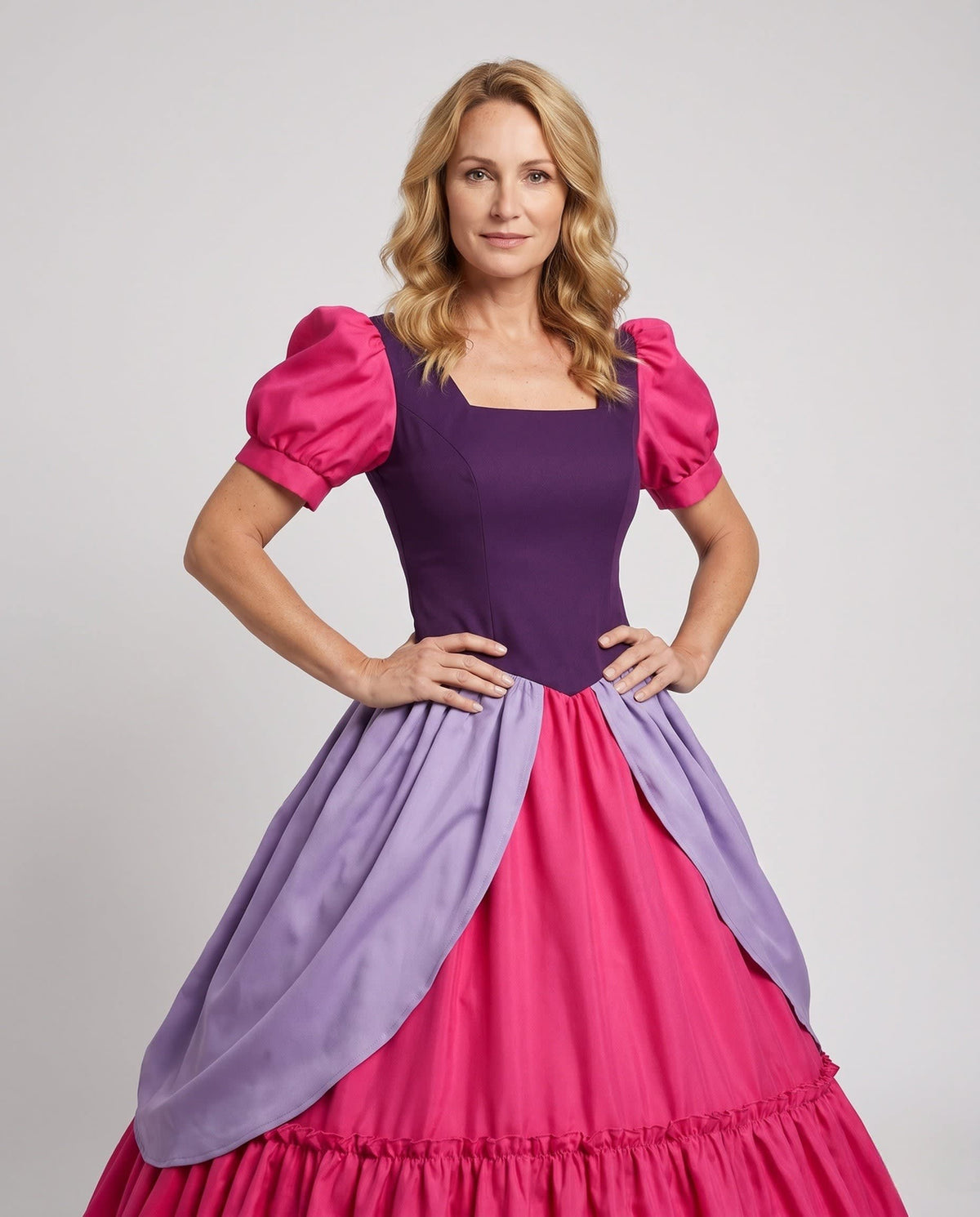 Verity Puff Sleeve Princess Costume Dress_2