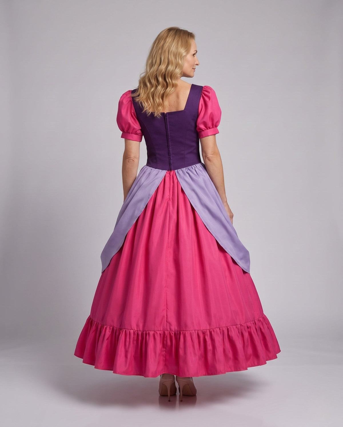 Verity Puff Sleeve Princess Costume Dress_4