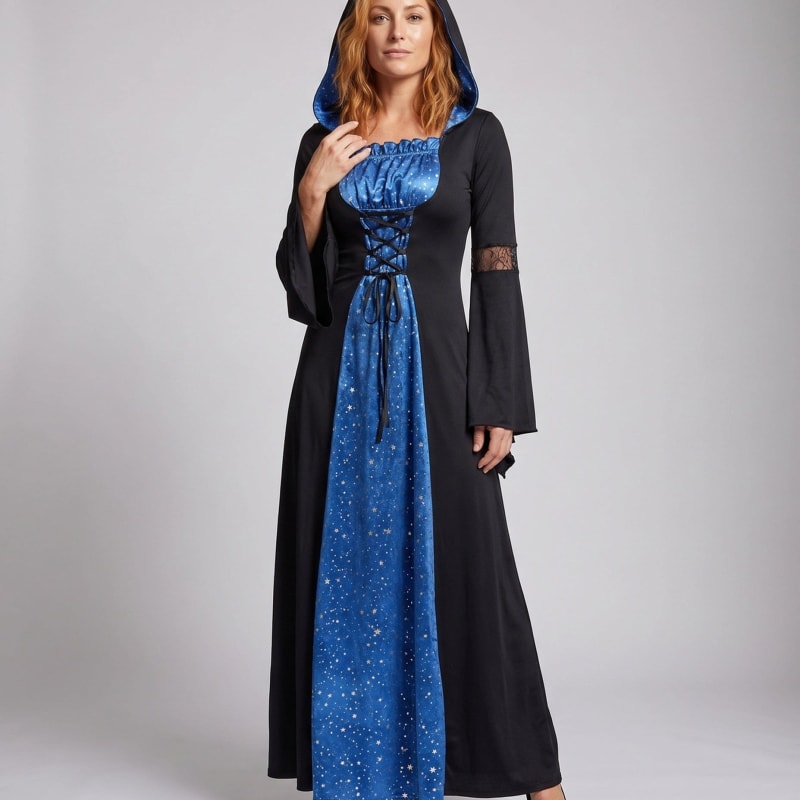 Wilhelmina Hooded Witch Costume Dress_1