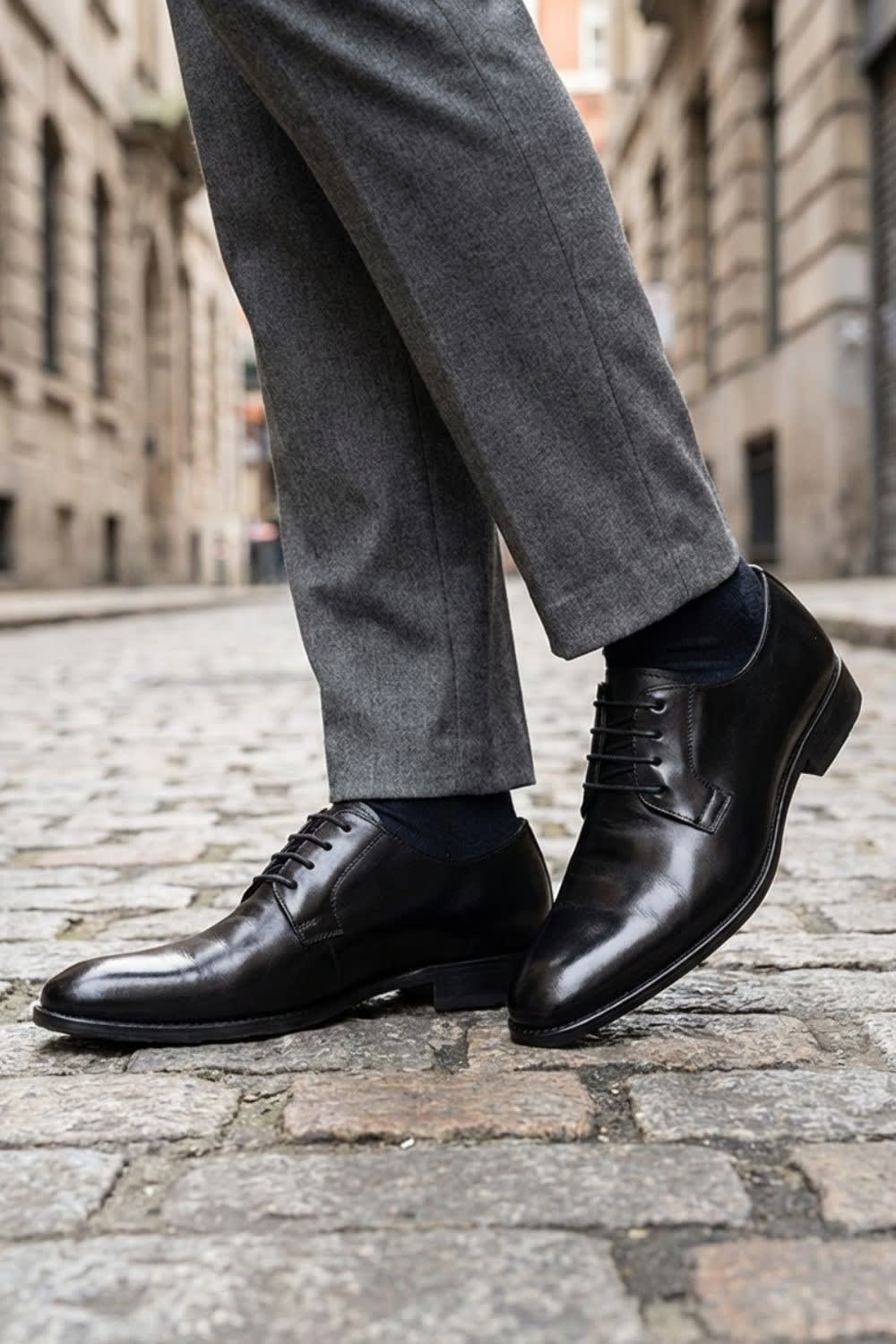 Raymond Leather Lace Up Dress Shoes_4