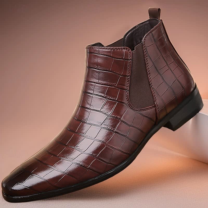 Elliott Croc Texture Chelsea Boots_12
