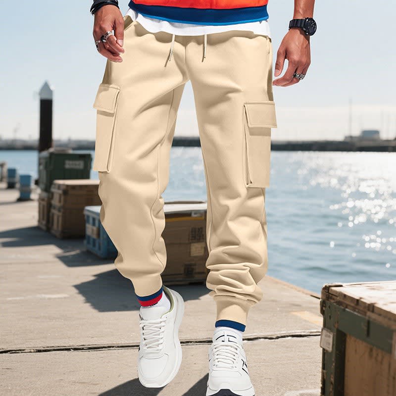 Fabian Drawstring Cargo Joggers_2