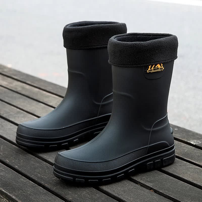 Truett Waterproof Rubber Rain Boots_4