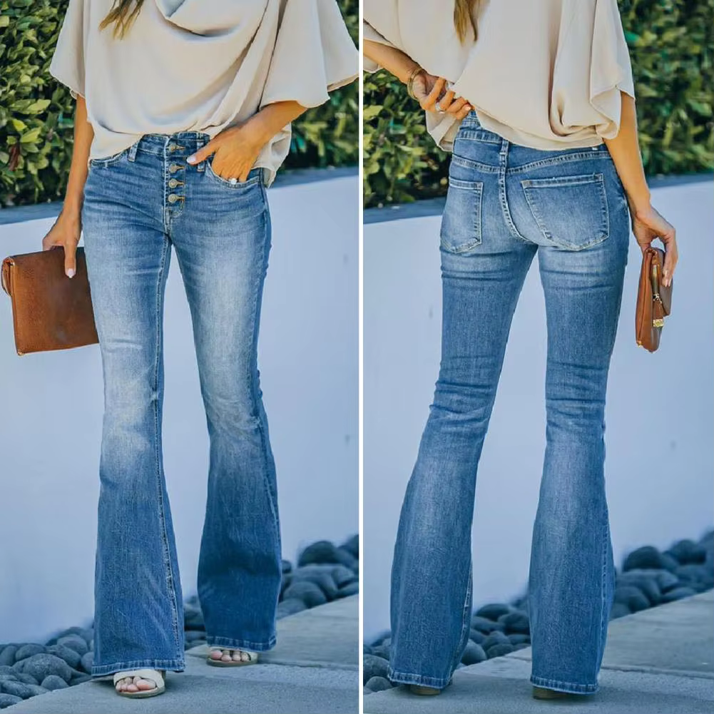Olivia Lane Washed Denim Jeans