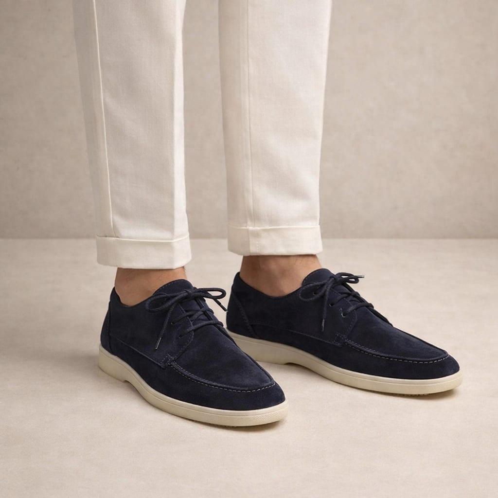 Dominick Suede Lace Up Shoes_4