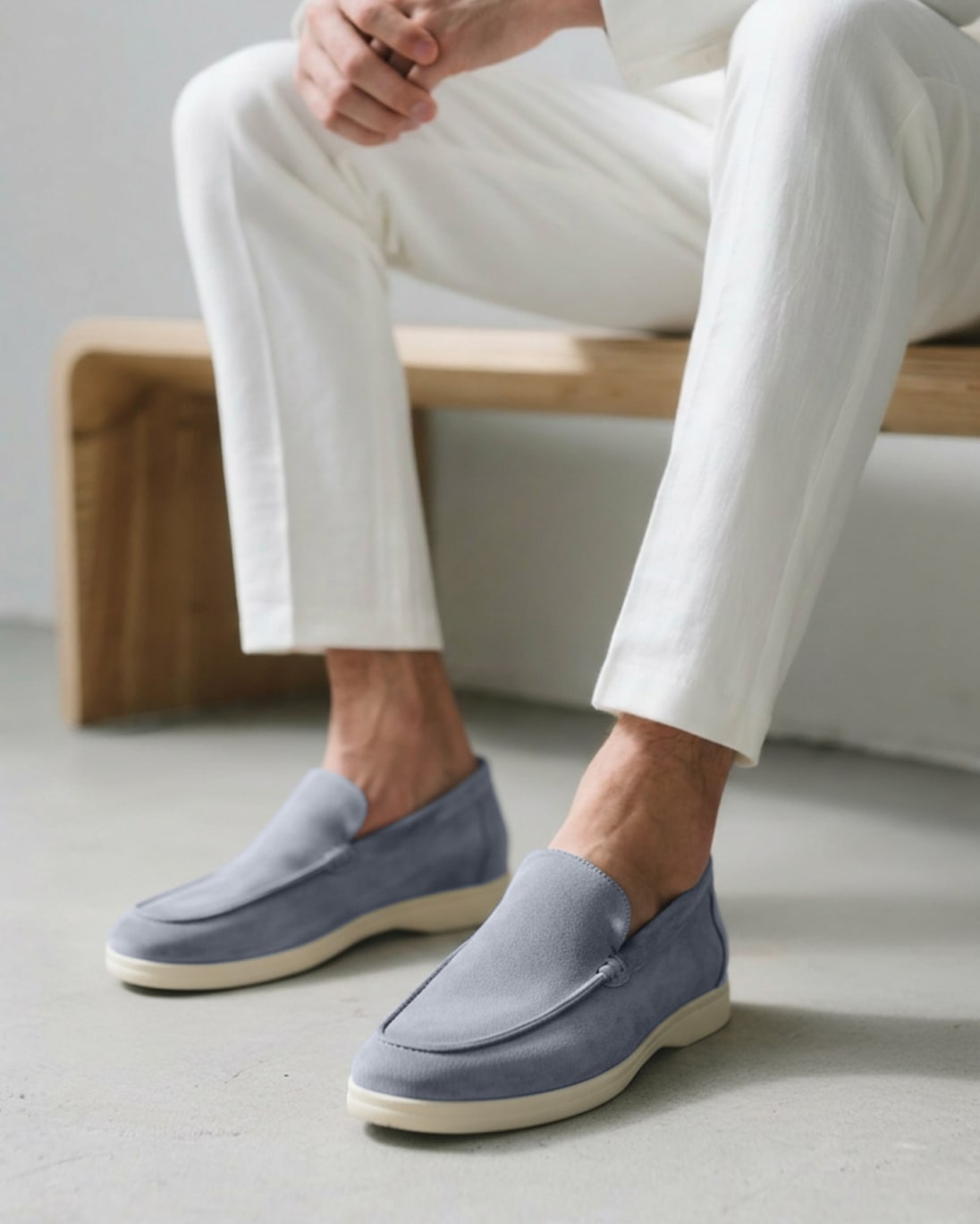 Ramon Slip On Suede Loafers_10