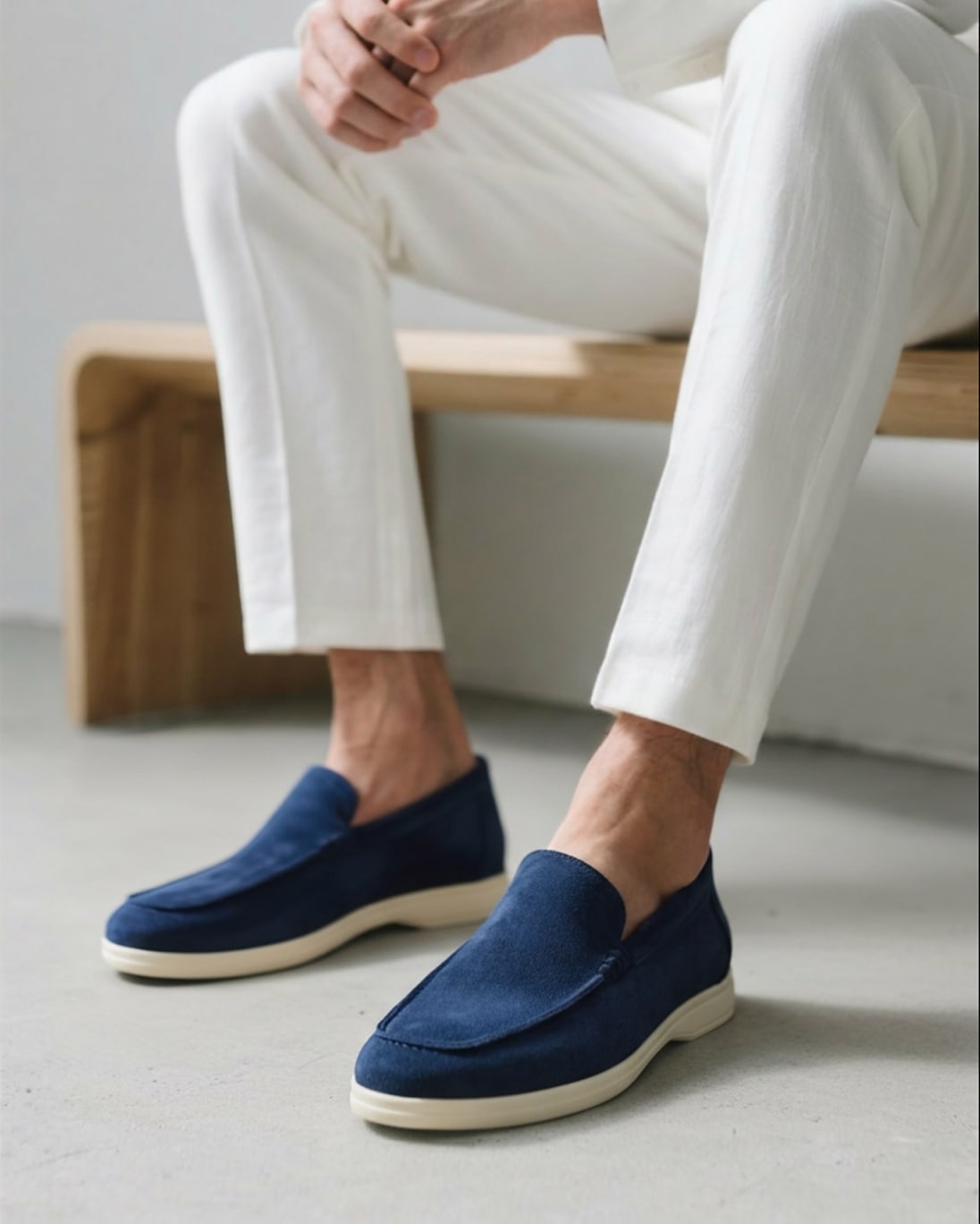 Ramon Slip On Suede Loafers_13