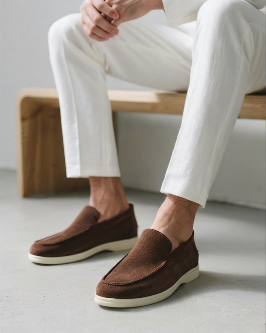 Ramon Slip On Suede Loafers_22