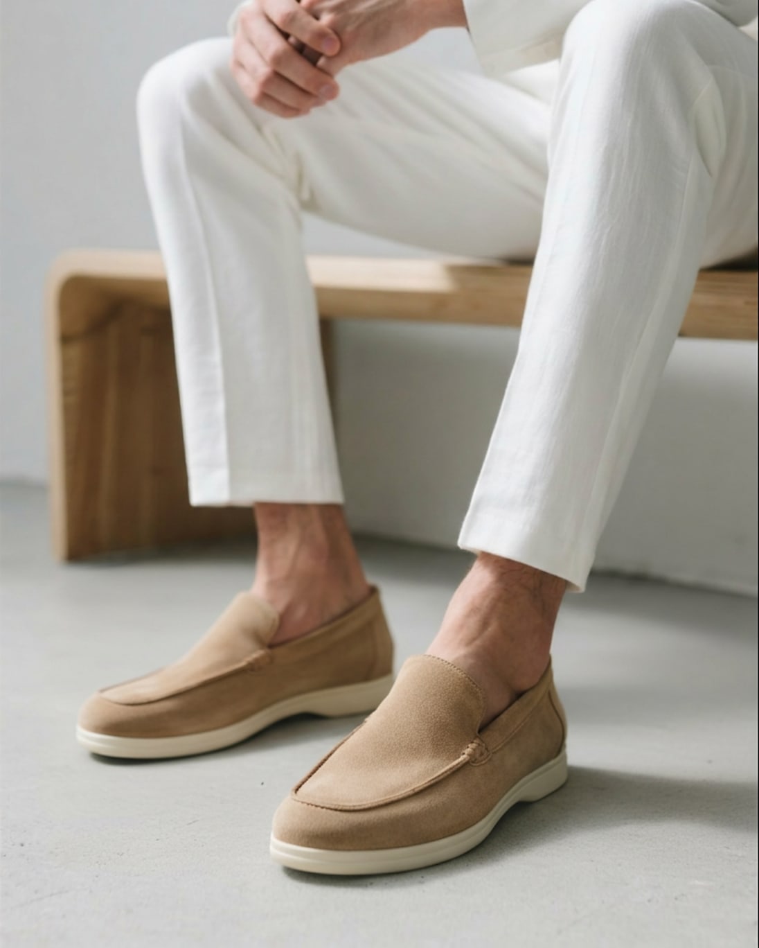 Ramon Slip On Suede Loafers_25